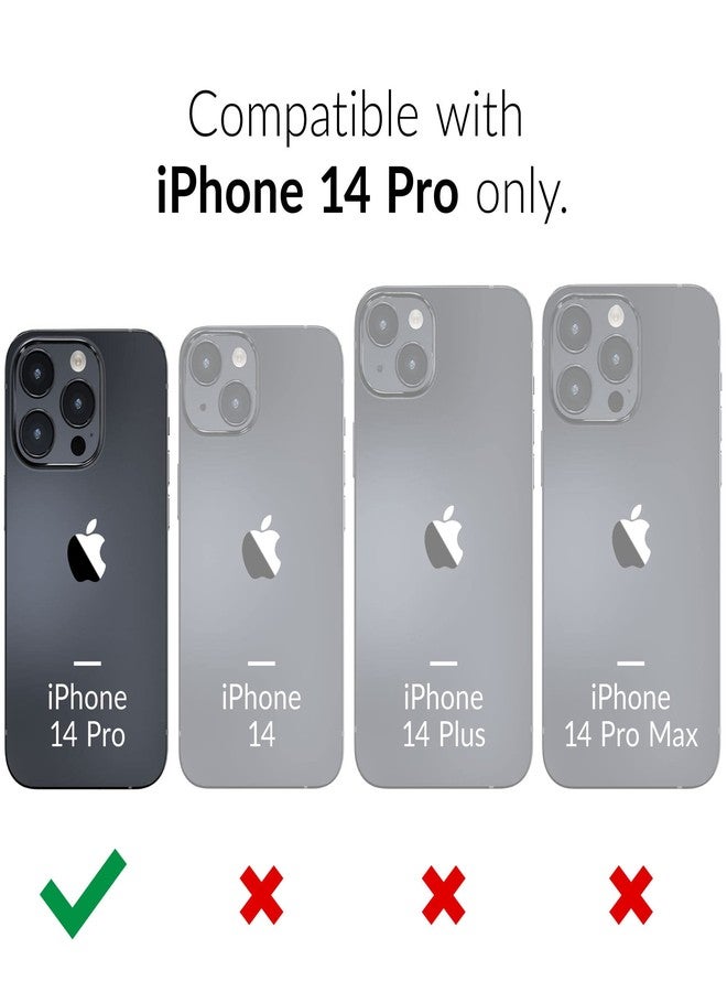 كريف جراب Crave Dual Guard لهاتف iPhone 14 Pro، جراب مزدوج الطبقات مقاوم للصدمات لهاتف Apple iPhone 14 Pro (6.1 بوصة) - أخضر غابي - Image 2