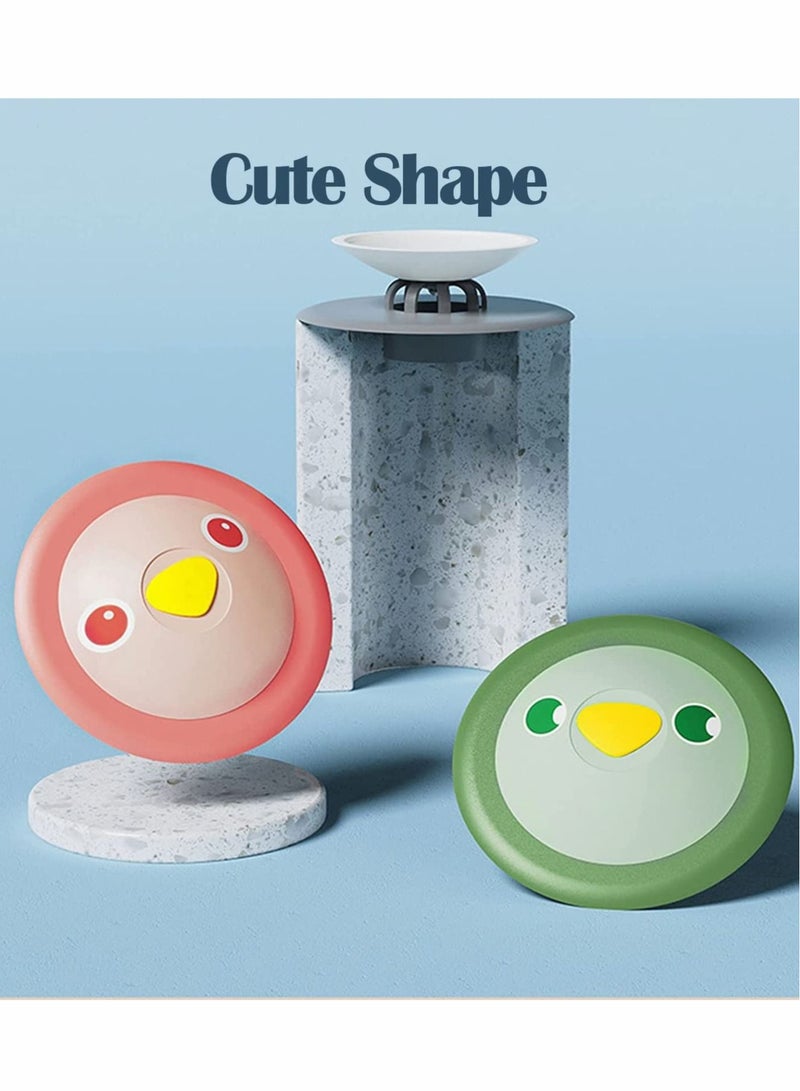 KASTWAVE Silicone Drain Stopper, Cartoon Hair Catcher Bathtub Drain Stopper Protectors CoverSilicone Drain Stopper, Cartoon Hair Catcher Bathtub Drain Stopper Protectors Cover Easy to Install and Clean Suit fo - Image 5
