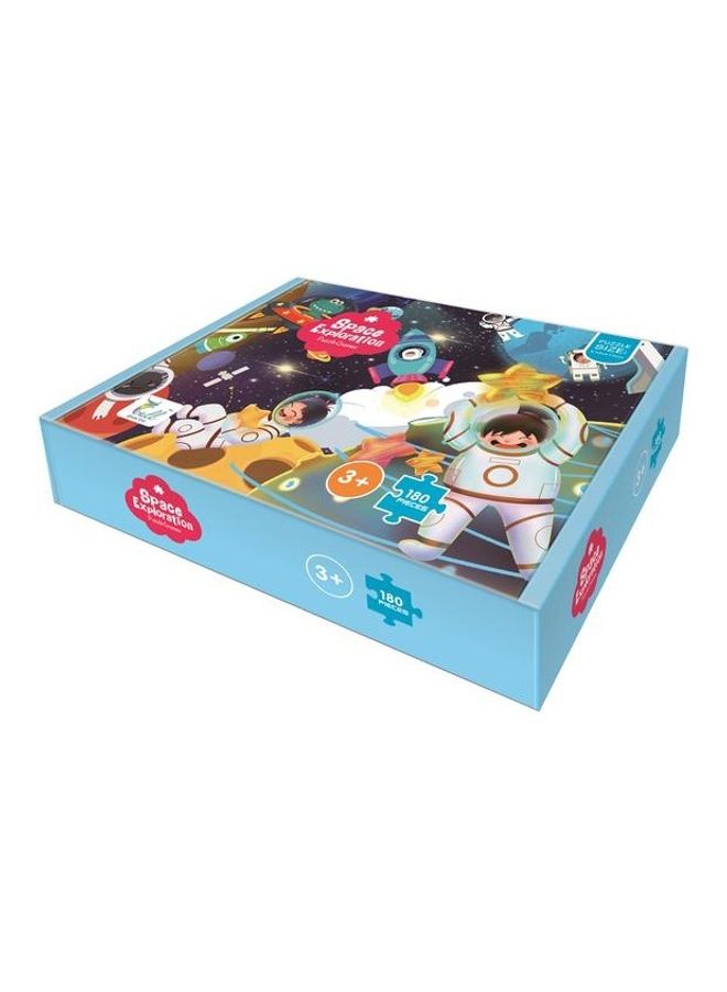 FAMILY CENTER 180-Piece Jigsaw Space Exploration Puzzle,Stress Relief Early Education Development Toy Set - Image 3