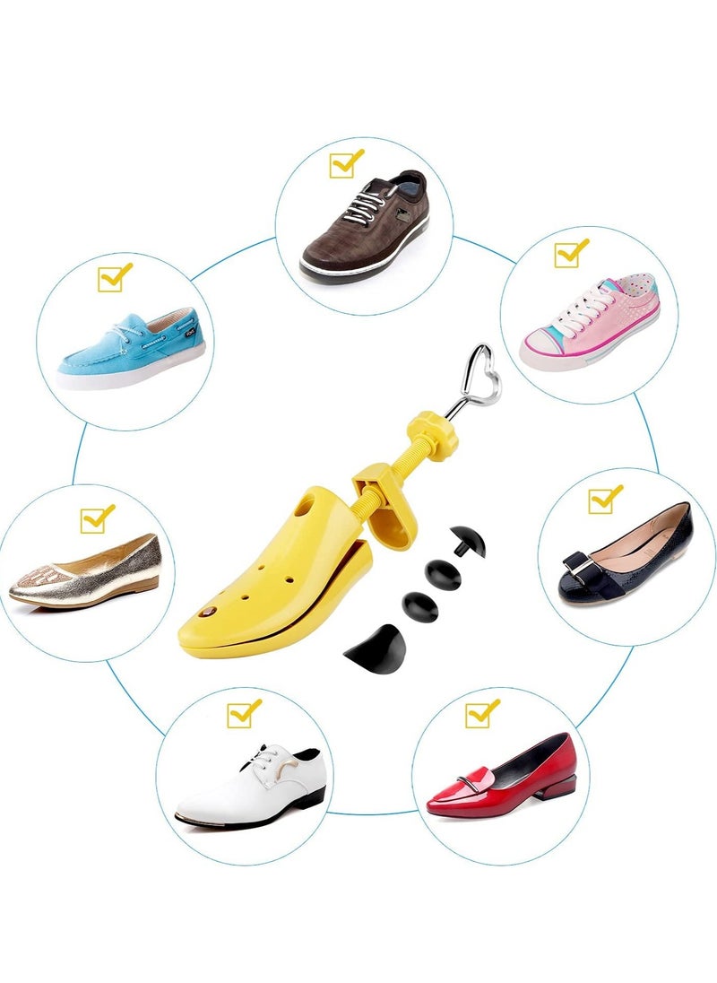 Generic - Shoe Stretcher Shoe Trees Professional Shoe Stretcher Shoe Width Durable Shoe Shaper 1 Pair of Shoe Stretcher Expands Height and Length of Footwear for Wide Feet 2-Way Adjustable for Women - Image 1