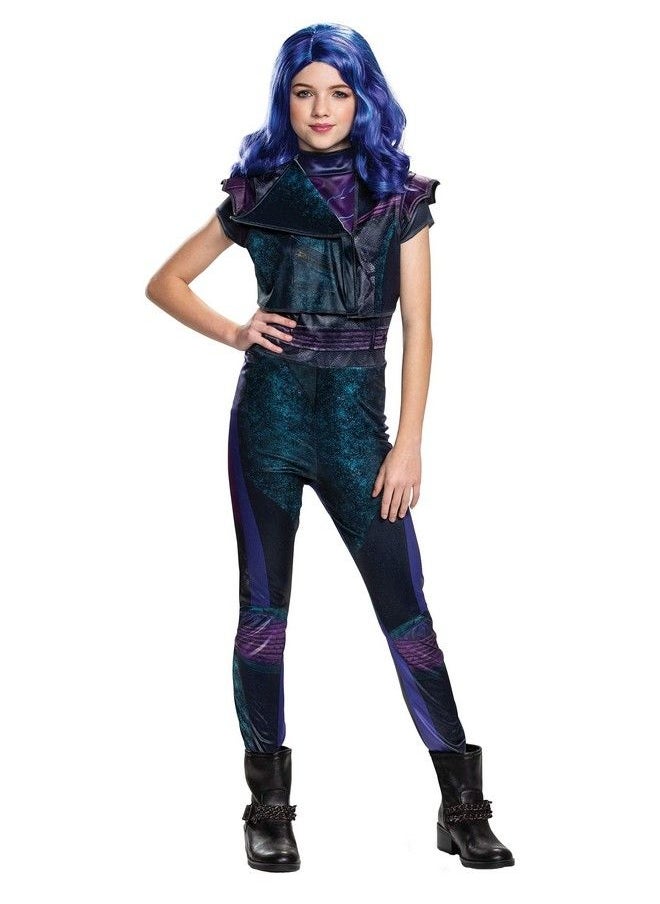 Disguise - Mal Descendants 3 Classic Girls Costume Official Disney Halloween Outfit Kids Size Small (4 6) - Image 1