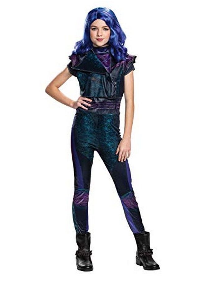Disguise - Mal Descendants 3 Classic Girls Costume Official Disney Halloween Outfit Kids Size Small (4 6) - Image 1