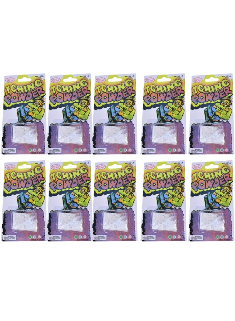 10-Set Novelty Itching Powder Funny Gags Prank Toys - Image 1