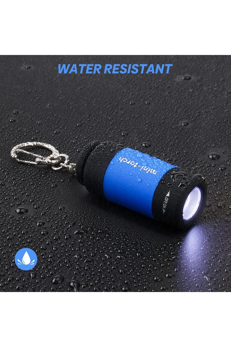 Mini USB Rechargeable Keychain Flashlight, LED High-Powered Pocket Keychain Flashlight for Travel, Emergency, Camping, Hiking, 3 Packs - Image 5