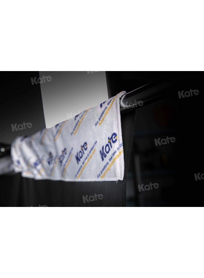 Kate 6ft×9ft Solid Black Backdrop Portrait Background for Photography Studio - Image 3