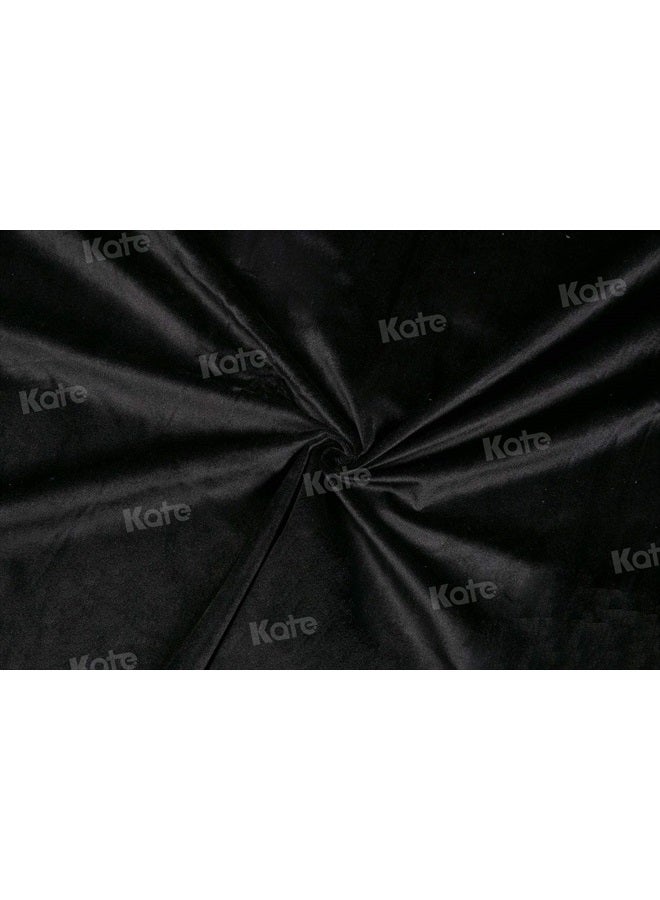 Kate 6ft×9ft Solid Black Backdrop Portrait Background for Photography Studio - Image 4