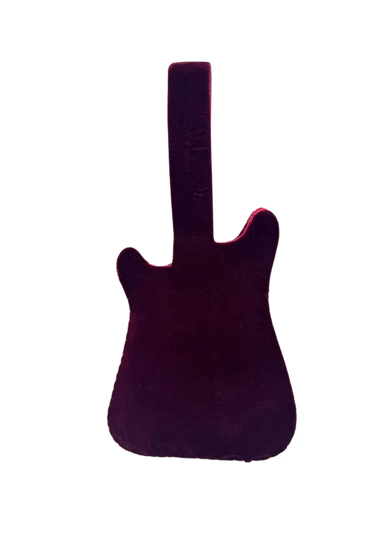 براثن هارشا الرائعة Guitar Shape Clutch