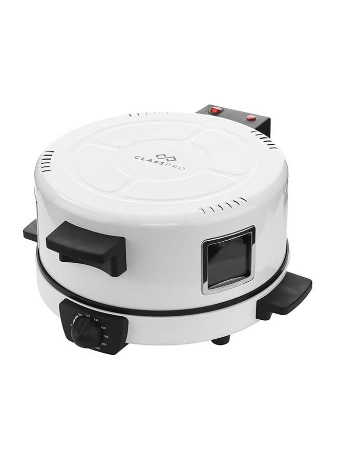 ClassPro Arabic Bread Maker 30cm 1800W White  - Image 4