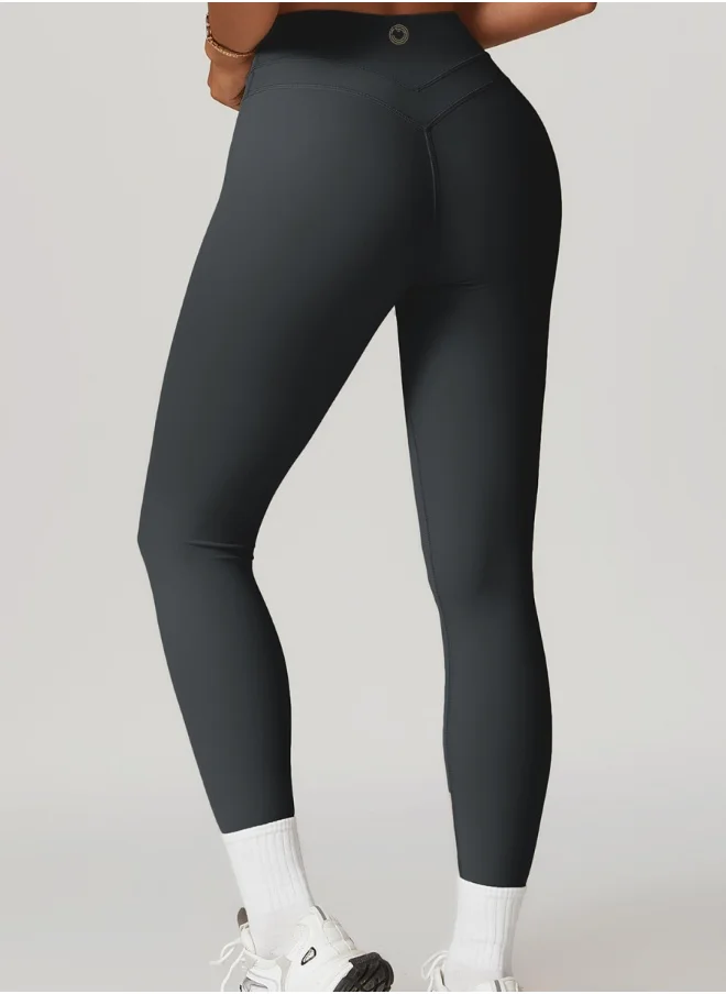 KAWN.YOGA Womens High Waist Contour Seamless Workout sport Leggings Yoga Pants Tummy Control Running Pants