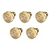 uxcell uxcell Brass Misting Nozzle - 10/24 UNC 0.2mm Orifice Dia Replacement Heads for Outdoor Cooling System - 5 Pcs  - Image 2