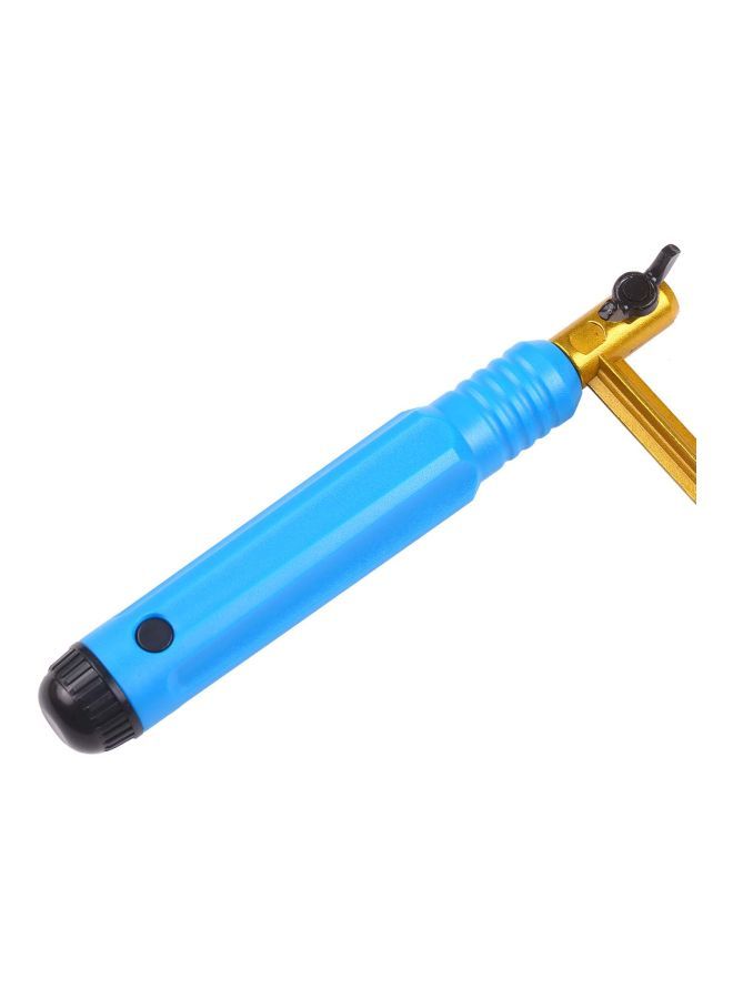 NIBEMINENT Adjustable U-Shaped Handsaw Blue/Gold/Silver 280millimeter  - Image 2