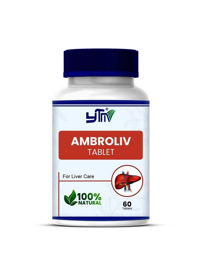YTM Ambroliv Tablets | Ayurvedic Liver Care Support - Image 1