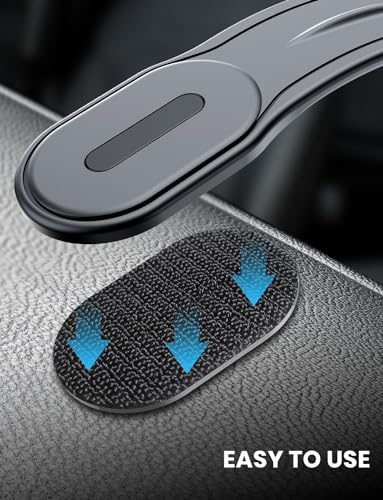 eSamcore [Size：2.83" X 1.77" 2 Pack Single-Sided 3M VHB Adhesive Pad with Loop Strip Replacement Only Compatible with Magsafe Car Mount Detachable【#253】 - Image 4
