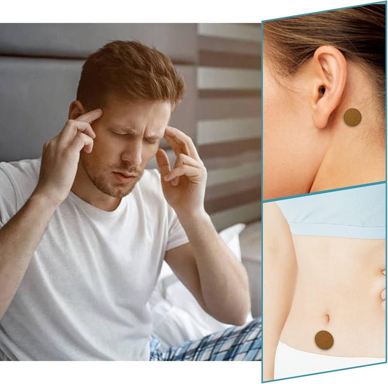 MQUPIN لصقة MQUPIN لعلاج دوار الحركة تخفيف الغثيان القيء الدوار دوار البحر 100 علاج بالأعشاب الطبيعية سريع المفعول مناسب للسيارات والسفن والطائرات والسفر 20 قطعة في العلبة - Image 4