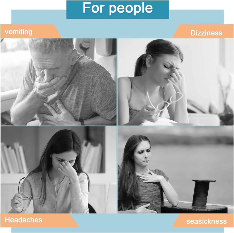 MQUPIN لصقة MQUPIN لعلاج دوار الحركة تخفيف الغثيان القيء الدوار دوار البحر 100 علاج بالأعشاب الطبيعية سريع المفعول مناسب للسيارات والسفن والطائرات والسفر 20 قطعة في العلبة - Image 5