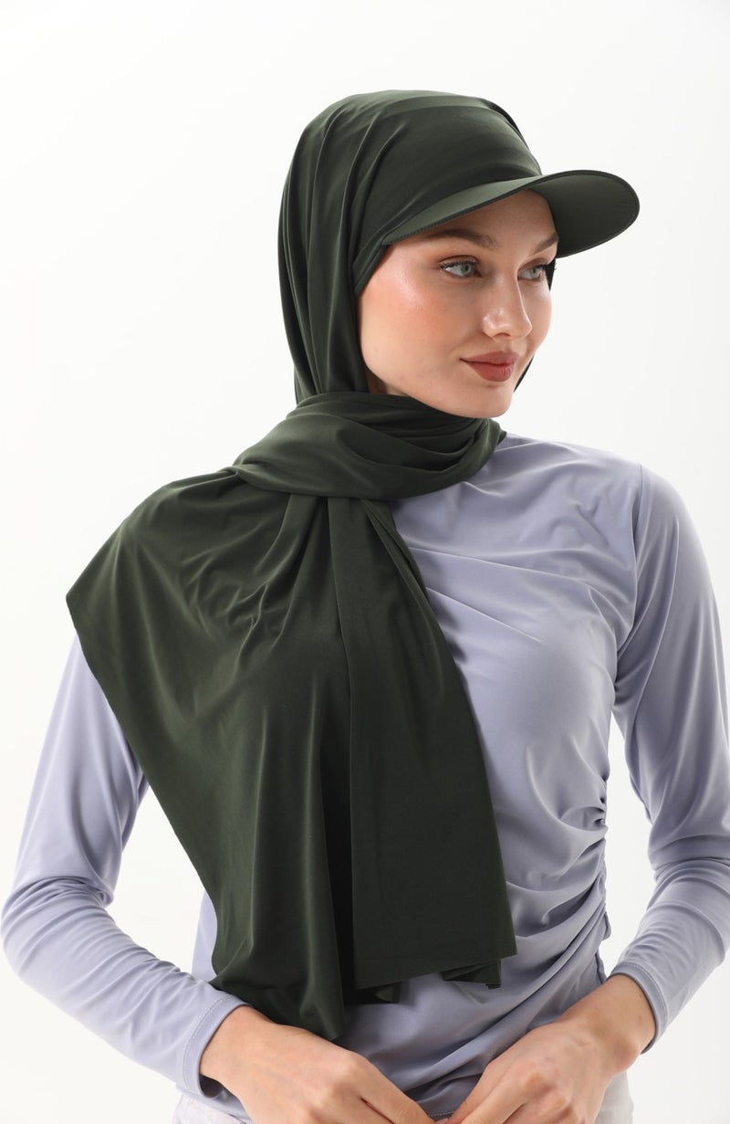 Elif Iç Giyim Elif Underwear Sandy Shawl with Hat - Image 2