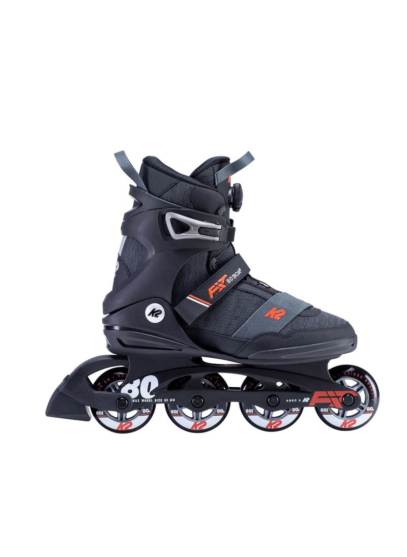 K2 Skates - K2 F.I.T. 80 Boa Men's Inline Skates - Image 1