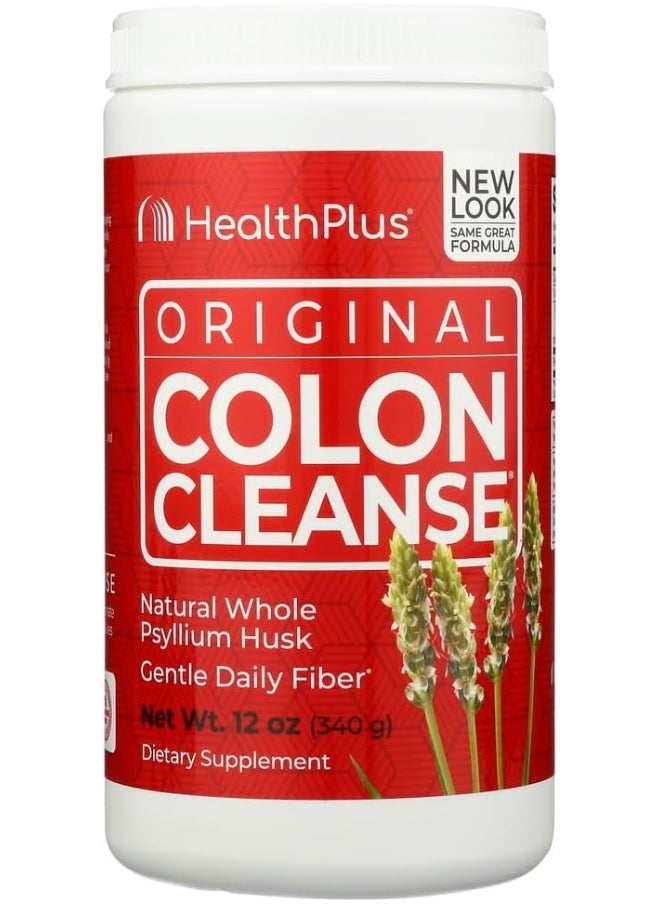Health Plus Health Plus Colon Cleanse Powder, Natural Flavor 12 Oz Pack Of 5  - Image 1