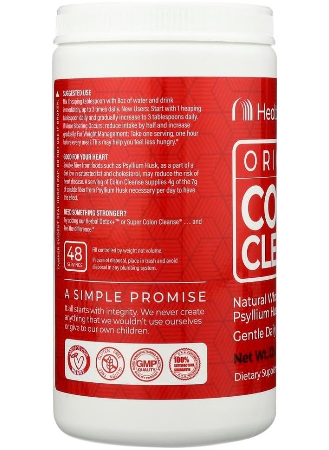Health Plus Health Plus Colon Cleanse Powder, Natural Flavor 12 Oz Pack Of 5  - Image 2