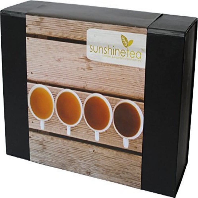 Sunshine Tea TEA GIFT BOX OF 2 - 40GM. JAR'S WITH TEA INFUSER ( Flavours in this Box : Tulsi Cough & Cold Tea and Ayurvedic Digestion Tea ) ( Infuser : - Food Grade, Green Color, Silicon Top & Food Grade Stainless Steel Bottom ) - Image 4