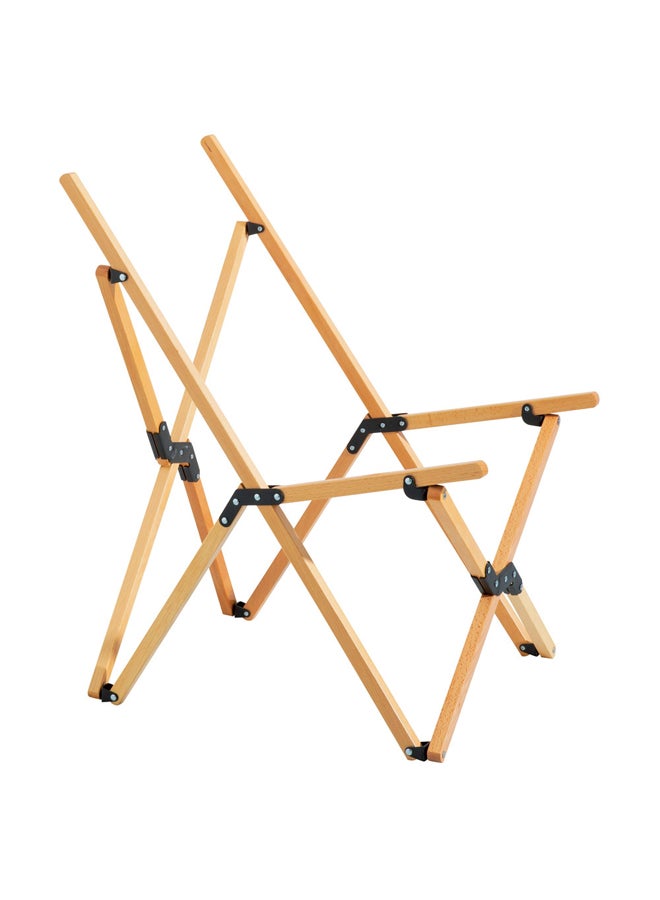 دي بي تي كرسي رحلات قابل للطي، كرسي رحلات، بيج، مقاس81*67*55سم - Image 4