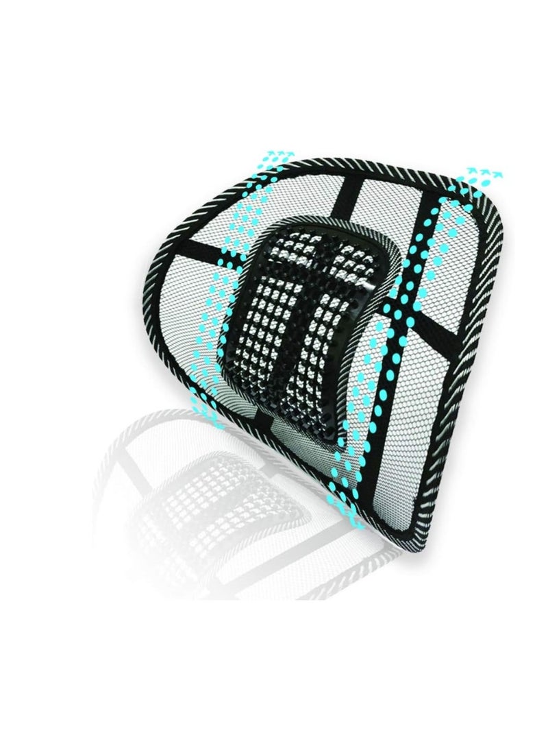 Generic Lumbar Support Car Cushion - Back Support for Car, office, Home, for health life  - Image 4