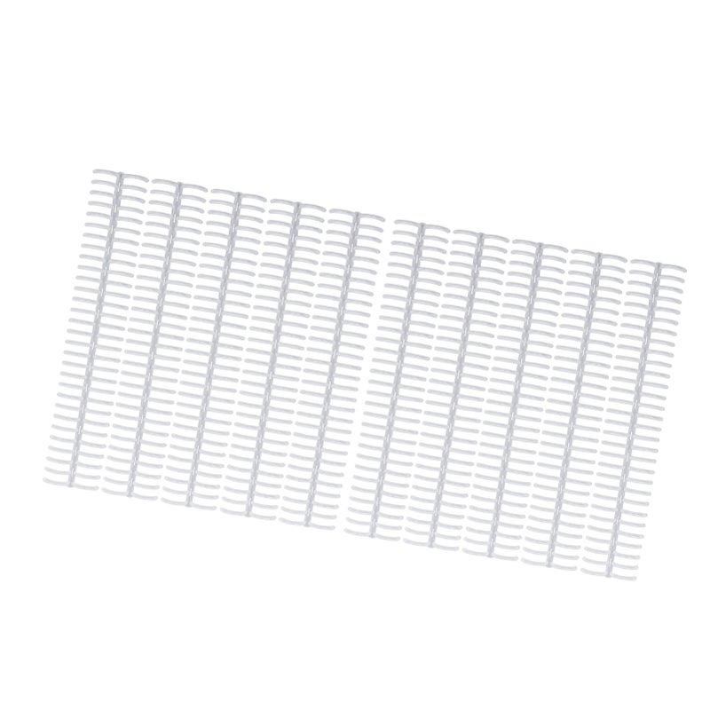 10 Pcs Binding Comb 19mm 30 Ring 150 Sheet Capacity Plastic Comb Binding Spines for A4 B5 A5 Paper Transparent - Image 3
