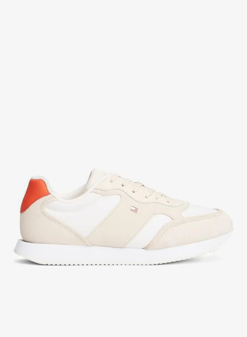 TOMMY HILFIGER Suede TH Monogram Trainers