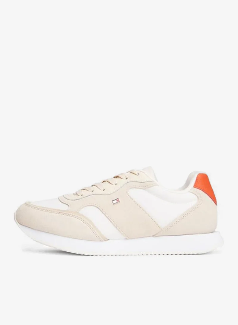TOMMY HILFIGER Suede TH Monogram Trainers