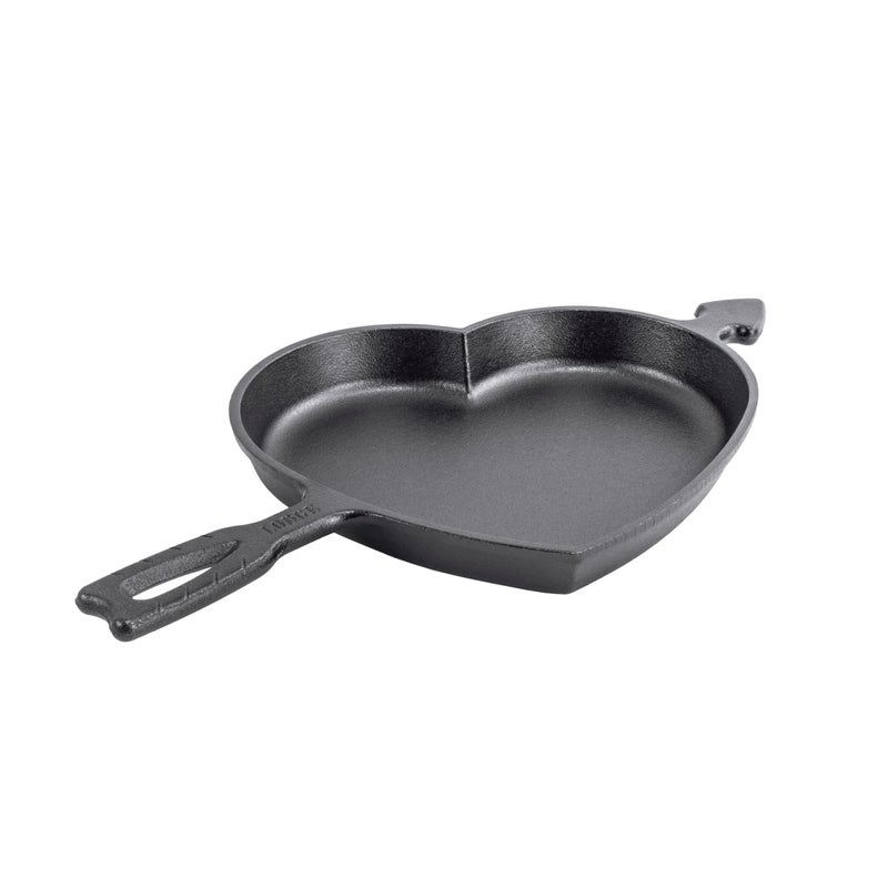 Lodge Seasoned Cast Iron Heart Skillet - Image 3
