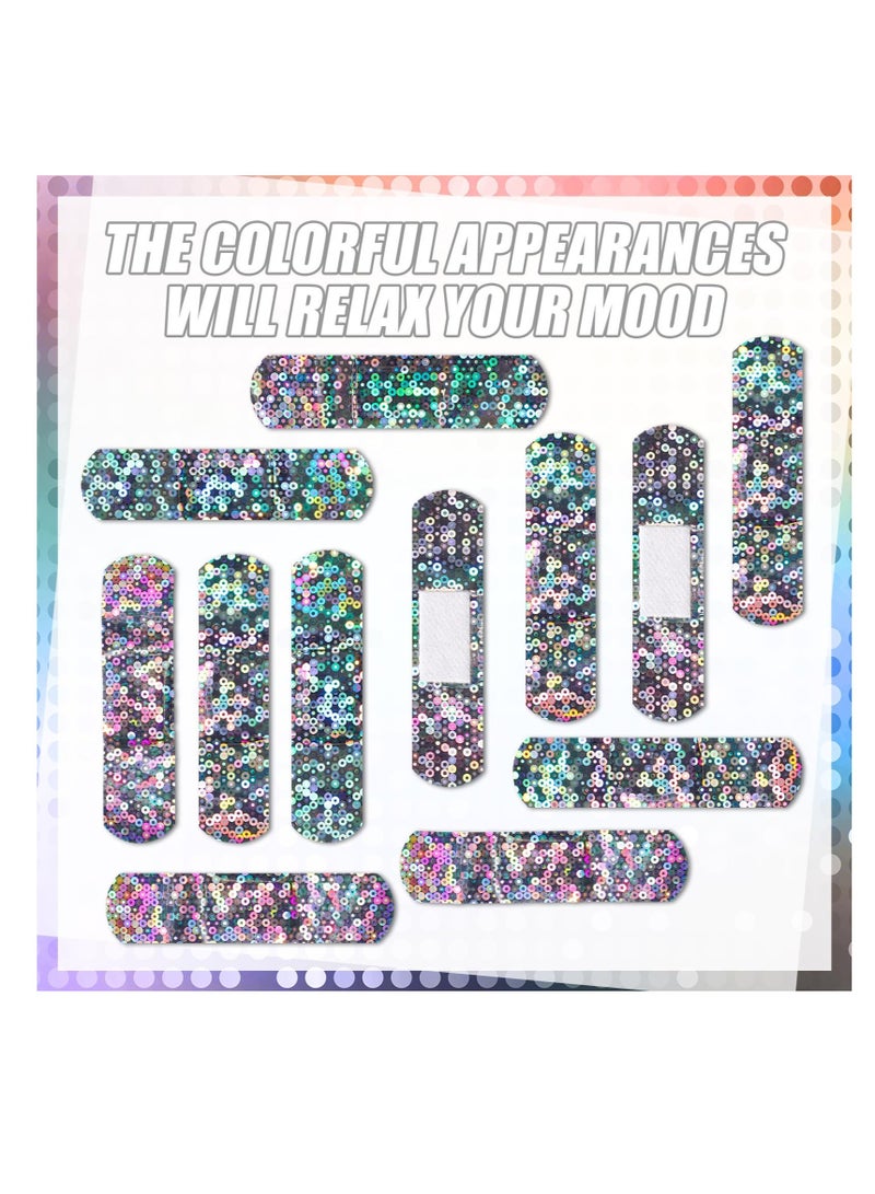 Excefore Kids Cartoon Bandages, 100 Pcs Bulk Cute Cartoon Flexible Bandages, Waterproof Breathable Bandages Strip, Comfortable Protection Care for Girls Boys Cuts, Scrapes, Burns (Vivid Style) - Image 2