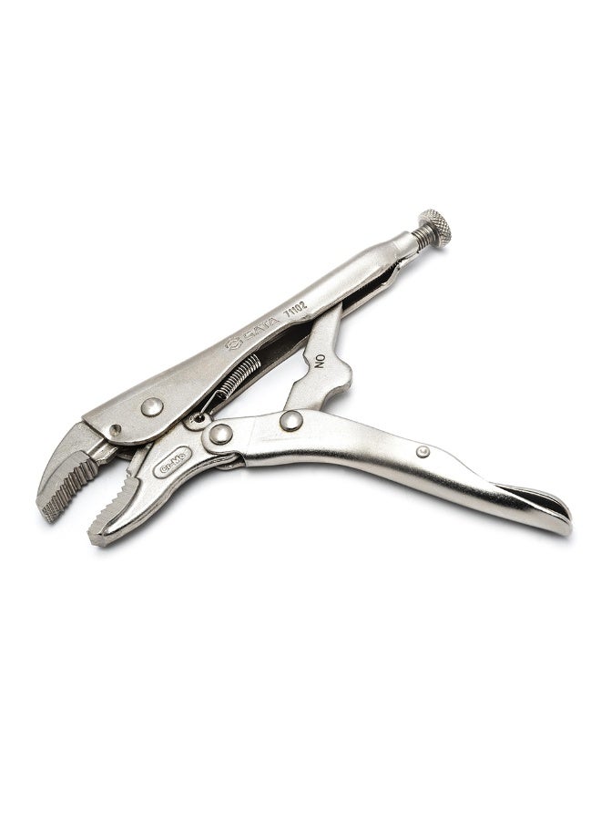 SATA GL71102 Curved Jaw Locking Pliers 7" - Image 2