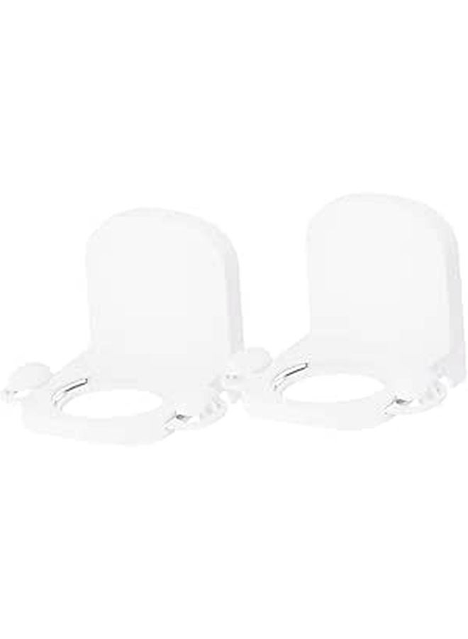 Wall Mounted Shampoo Holder 2 Pack Adhesive No Drill Bathroom Storage Dispenser - Image 1