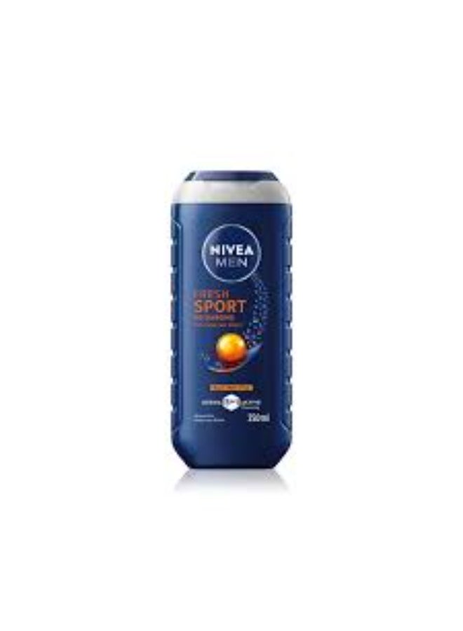 Nivea Men Fresh Sport Recharging 5-In-1 Shower Gel 250ml