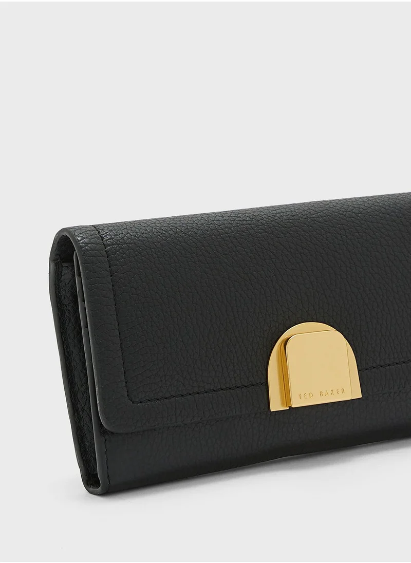 Ted Baker Imieldi Lock Detail Fold Over Wallet
