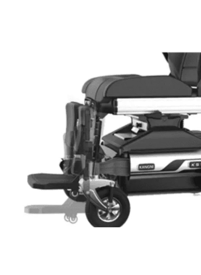 Gilani Mobility - كرسي متحرك كهربائي مع مقعد كهربائي قابل للتعديل ومسند ظهر ودوران 120X67X110 - Image 1