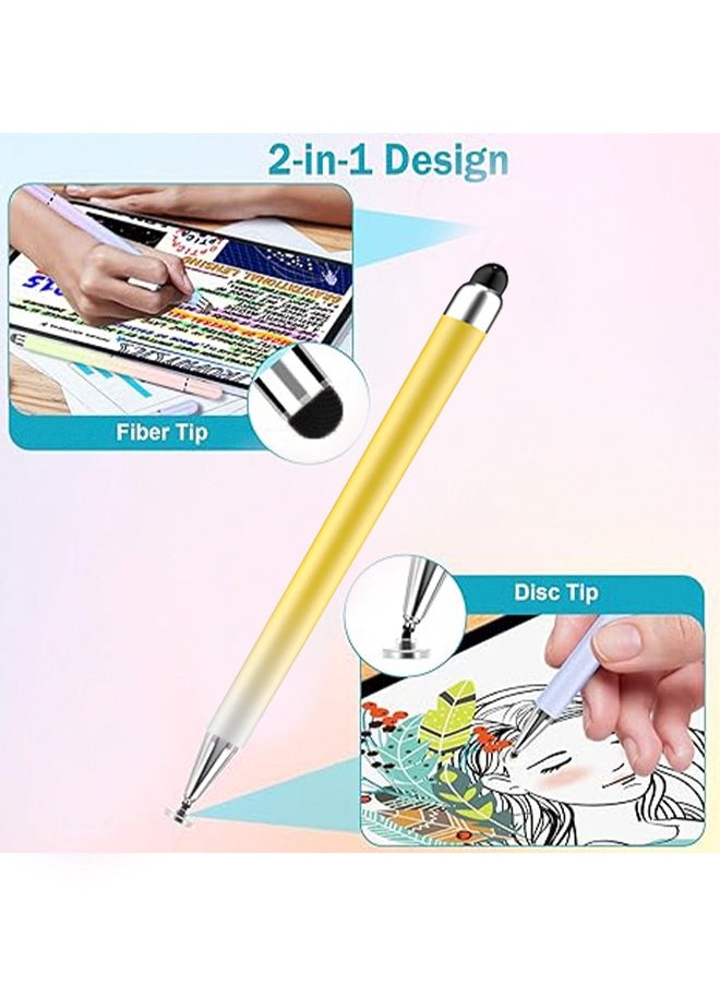 Generic - 3Pcs 2 in 1 Stylus Pens for Touch Screens High Sensitivity Precision Capacitive Stylus Pencil Double Headed Stylus for Apple iPad iPhone Tablets Samsung Galaxy All Universal Touchscreen Devices - Image 1