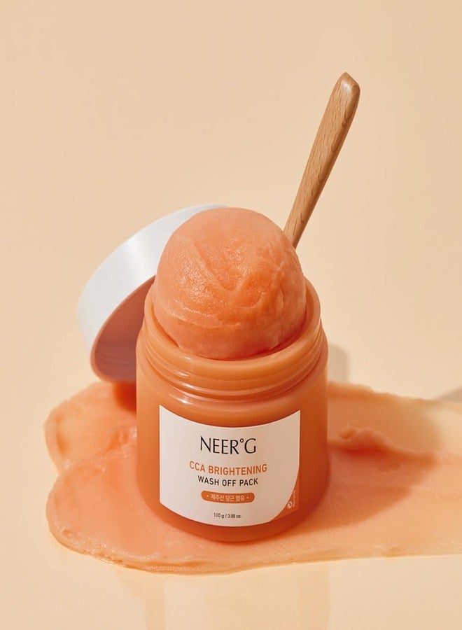 NEERG NEER°G CCA Brightening Wash Off Pack 3.88oz (110g) Revitalize Tired Skin - Image 3