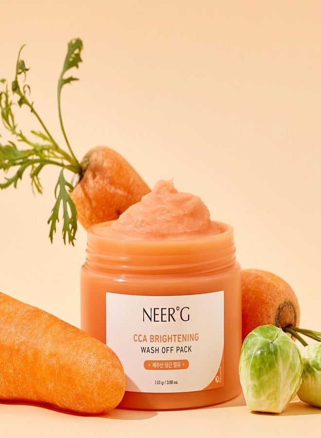 NEERG NEER°G CCA Brightening Wash Off Pack 3.88oz (110g) Revitalize Tired Skin - Image 5