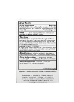 FORCES OF NATURE Nerve Pain Organic Plant Medicine 0.37 fl oz 11 ml  - Image 2