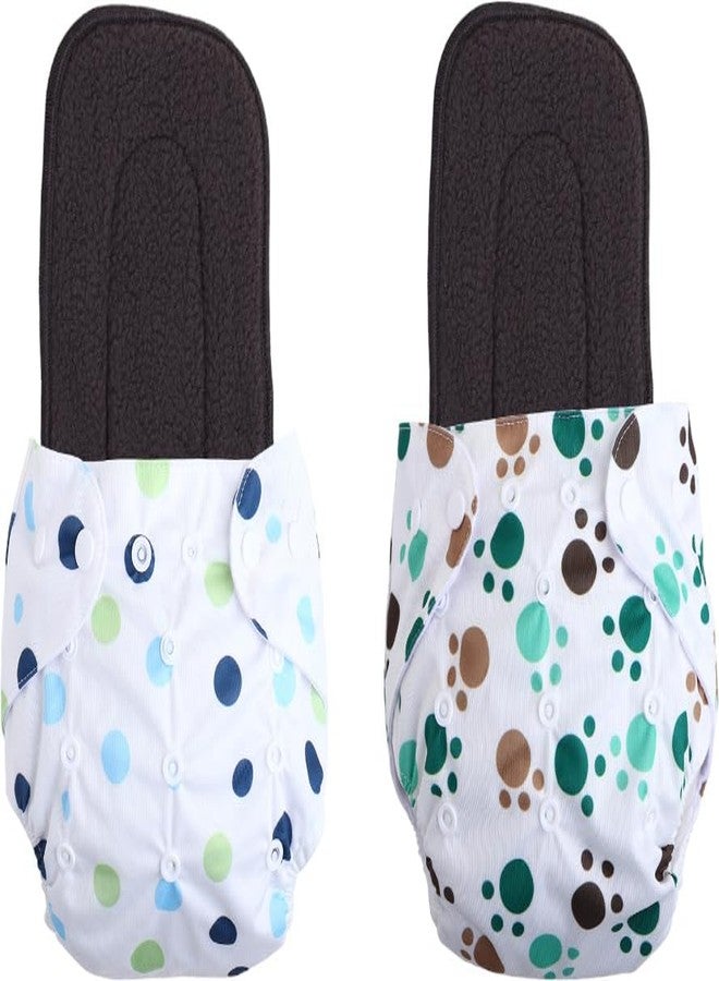 Kogar Print Reusable Cloth Diapers + Insert Pad Washable 100% Absorption 0-3 Yr) - Image 1