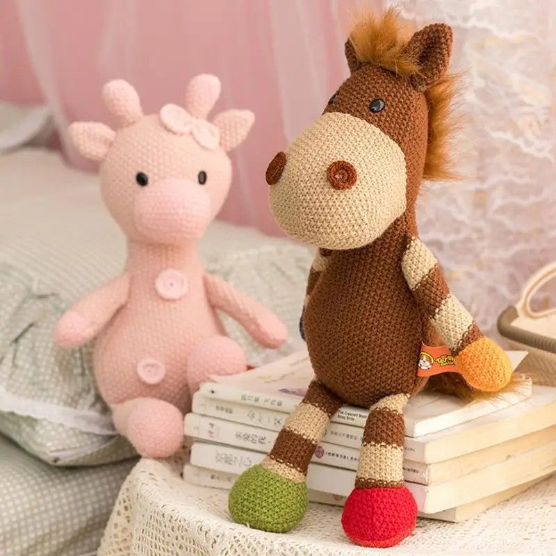 Y&D Cute ized Stuffed Animal Doll Handmade Crochet Toy for Baby - Image 4