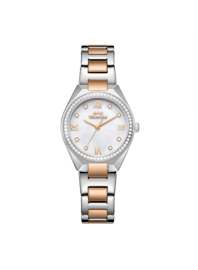 Slazenger Women's Analog White MOP Dial Watch - SL.9.2590.3.520