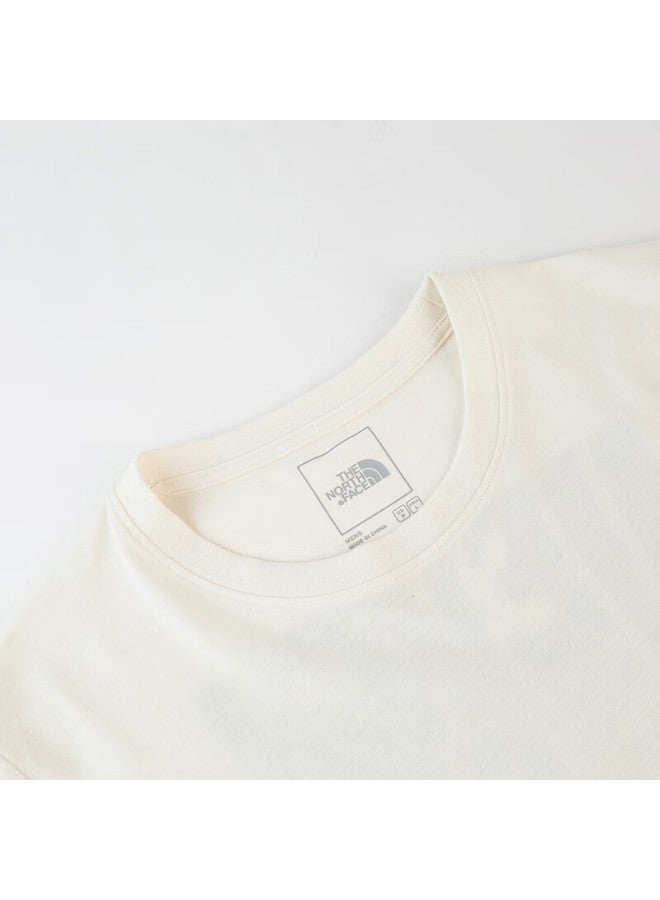 THE NORTH FACE The North Face Men's Outdoor Quick-drying Soft And Breathable Short-sleeve T-shirt 88gs Sand Dune White/qli Xxl  - Image 3
