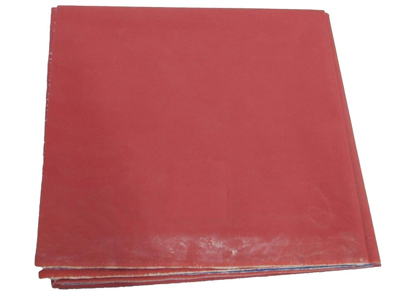 AtootFusion Waterproof Rubber Bed Protector, Reusable Mackintosh Sheet for Baby, Kids & Adults, Mattress & Crib Protection, Hospital & Home Use, Dual-Sided Red and Blue, 0.5 Meter (39x20 Inches) - Image 2