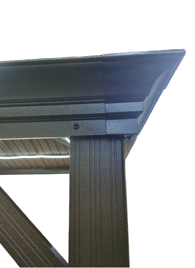 Oasis Casual 365*600cm Aluminium Double Top Gazebo  - Image 2