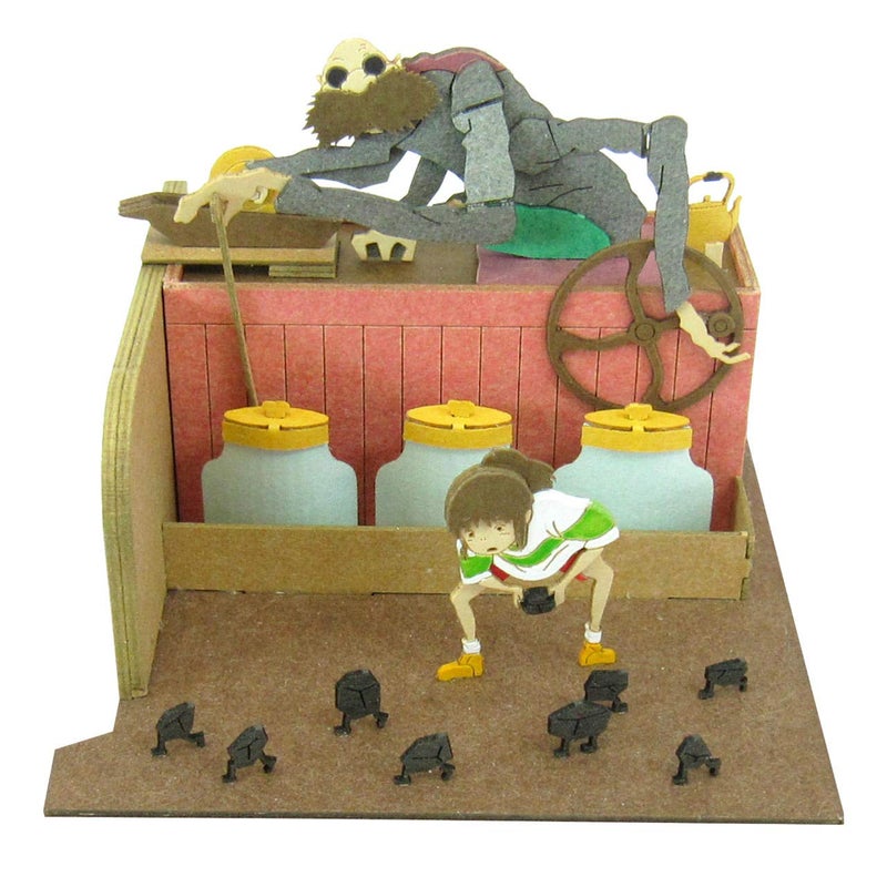 Totoro Sankei MP0712 Studio Ghibli Mini Spirited Away Gama to Chihiro NonScale Paper Craft - Image 2