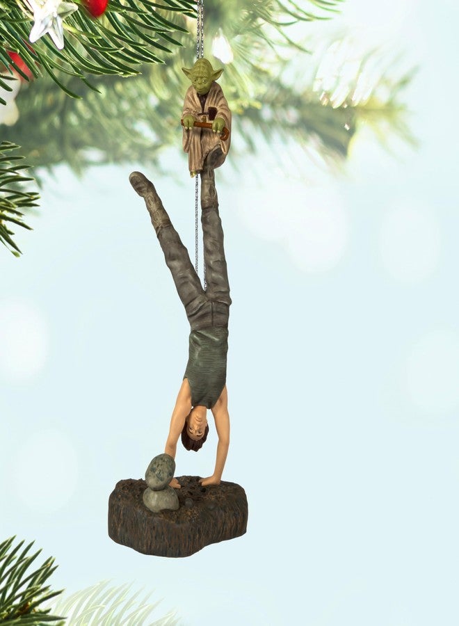 Hallmark Keepsake Christmas Ornament, Star Wars: The Empire Strikes Back There is No Try with Sound, Gifts for Star Wars Fans - Image 3