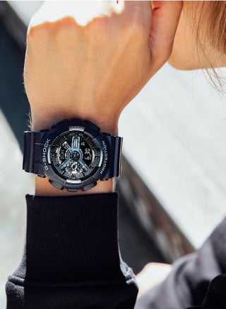 G-Shock Black Men's Watch Fashion Analog Digital Quartz Watch GA-110-1B - view 5