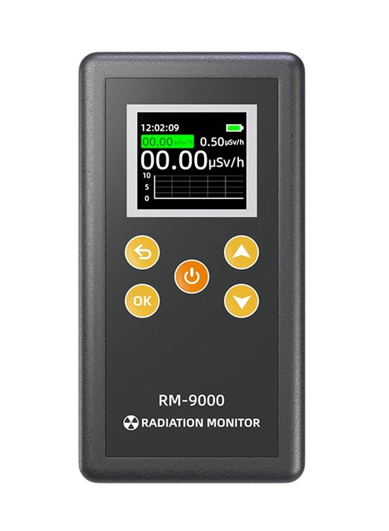 Handheld Geiger Counter Nuclear Radiation Detector, High Accuracy Beta Gamma X-ray Nuclear Radiation Dosimeter, Portable Radiation Monitor with LCD Display - Image 1